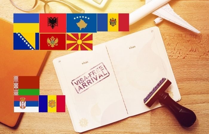 Türk Vatandaşlarının Vizesiz Gidebileceği Avrupa Ülkeleri 2024