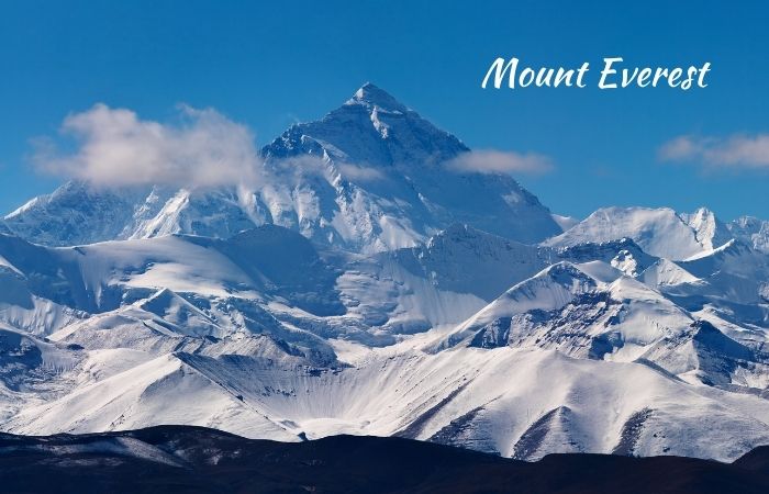 everest dağı zirvesi