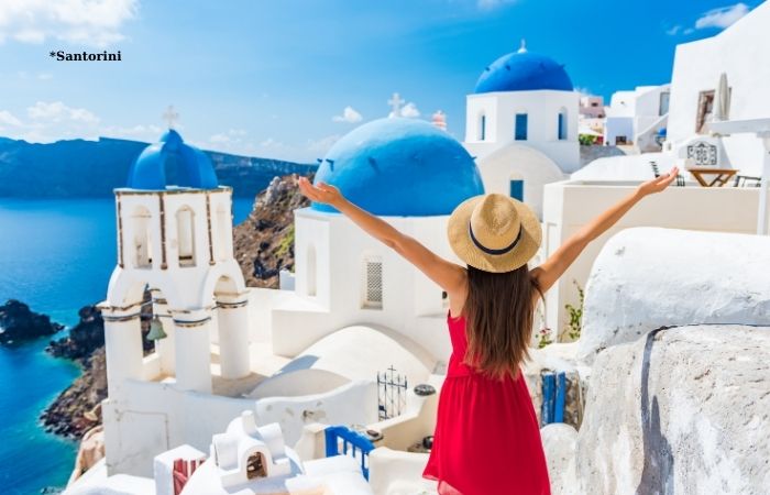 santorini tatil